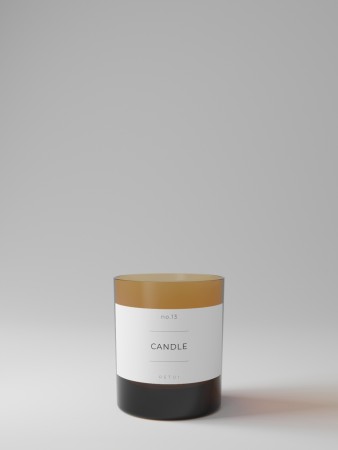 No.13 glass - amber