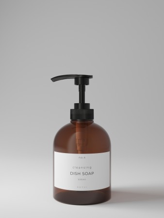 no.4 dish soap - amber - pumpe
