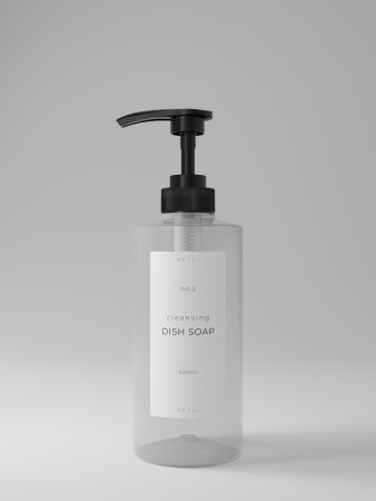 no.2 dish soap - clear - pumpe